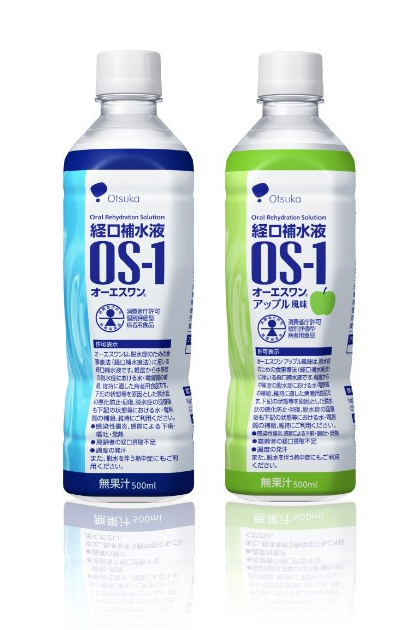 500mlのオーエスワンとアップル風味の商品画像